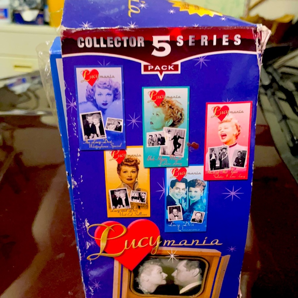 VHS Lucille Ball collection never opened